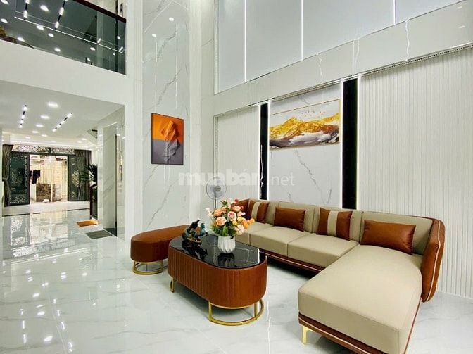 NHÀ 3,5LẦU MỚI HXH ĐƯỜNG THỐNG NHẤT ,P15,QUẬN-GV