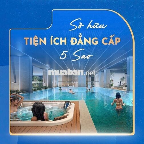SỞ HỮU CĂN HỘ SANG XỊN GIỮA ĐÔ THỊ SÂN BAY 1.68 TỶ 2PN