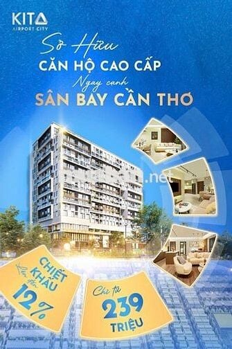 SỞ HỮU CĂN HỘ SANG XỊN GIỮA ĐÔ THỊ SÂN BAY 1.68 TỶ 2PN