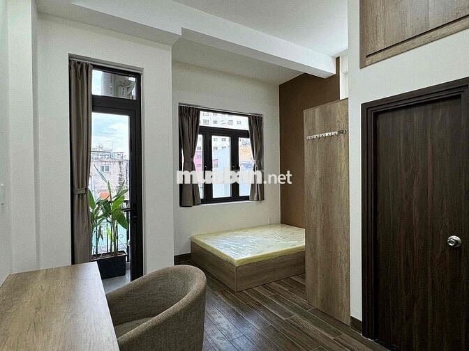 🏡♥️ Căn Hộ Studio Full NT - Giặt Sấy Riêng - Ban Công - Cầu Thị Nghè 🍀