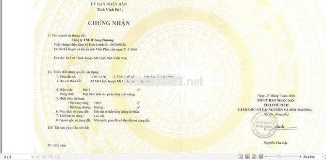 Chính chủ bán lô đất đẹp tại khu đô thị Tùng Phương, Mê Linh Hà Nội. D Chính chủ bán lô đất đẹp tại khu đô thị Tùng Phương, Mê Linh Hà Nội. D