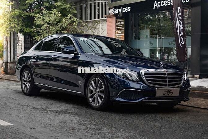 Mercedes E200 Model 2021 Xanh Cavansite - Nâu