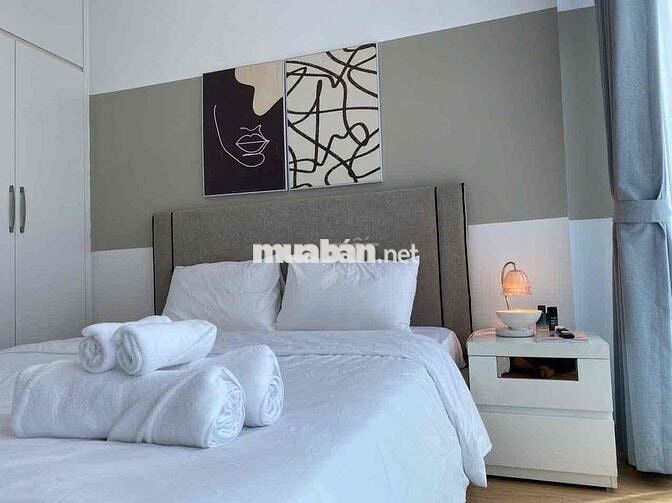 Cho thuê căn hộ 1PN 55m² Sunwah Pearl view sông Ba Son quận 1