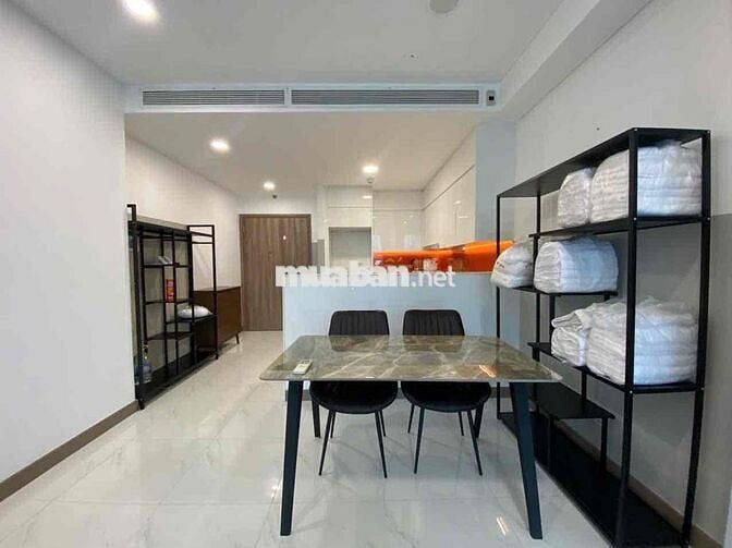 Cho thuê căn hộ 1PN 55m² Sunwah Pearl view sông Ba Son quận 1