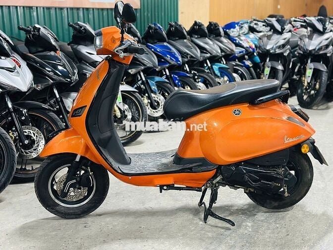 XE MÁYTHANH TÙNG_VESPA 50CC MÀU CAM XE RẤT ĐẸP