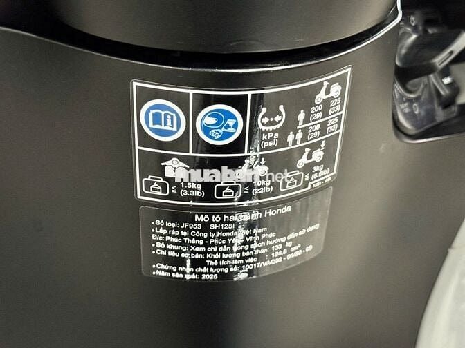 XE MÁYTHANH TÙNG_SH 125 ABS XÁM XI 2025 KENG 99%