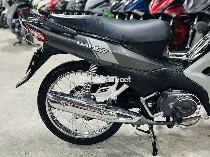 XE MÁYTHANH TÙNG_WAVE A 110 XÁM GHI LƯỚT ĐỘ ZINPAT