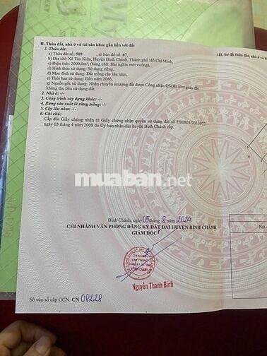 Bán đất trồng cây lâu năm - Đất Đa Năng