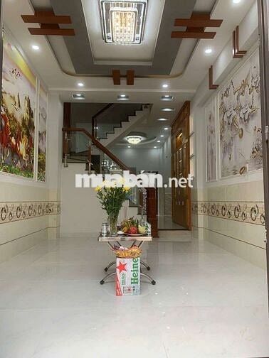 Nhà LÊ VĂN QUỚI [4x17, 3 lầu, 5pn, 4toilet] 15tr/tháng