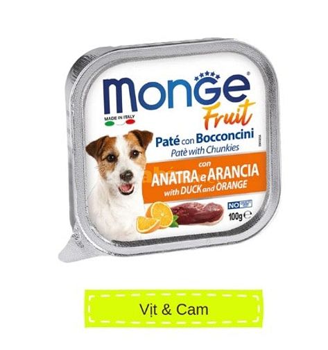 Pate Monge Chó Nhiều Vị (100G)
