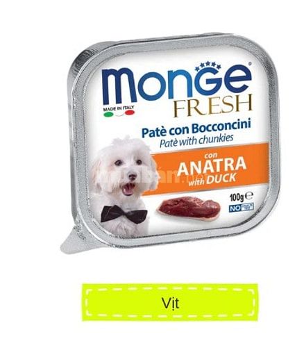 Pate Monge Chó Nhiều Vị (100G)