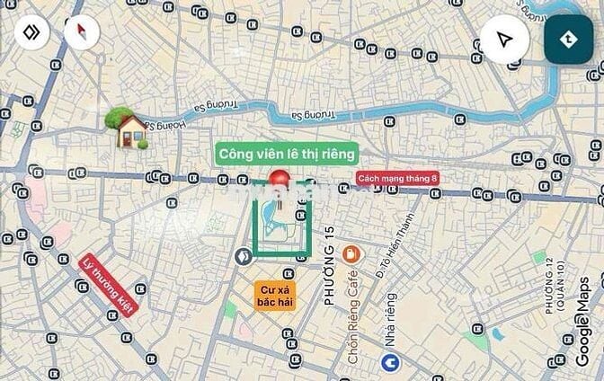 nhà nát làm quán cafe hoặc ở giáp q10