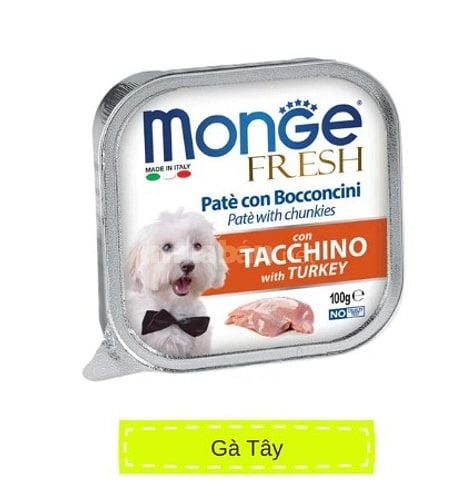 Pate Monge Chó Nhiều Vị (100G)