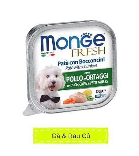 Pate Monge Chó Nhiều Vị (100G)