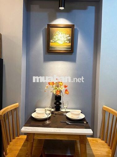 CĂN HỘ DỊCH VỤ 1PN – BAN CÔNG RỘNG – MÁY GIẶT RIÊNG – FULL NỘI THẤT