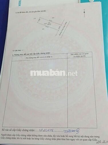 Bán nền trục chính hẻm 379 Trần Quang Diệu, TPCT