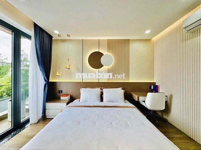 CHO THUÊ NHÀ MT 7 LẦU ĐỐI DIỆN SÂN GOLD TÂN SƠN P12 GÒ VẤP FULL NT CC