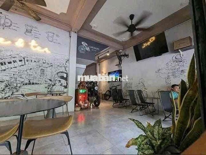 Nhà Ở + Sẵn Mặt Tiền Kinh Doanh Caffe - Sổ Hồng Riêng - Hỗ Trợ Trả Góp