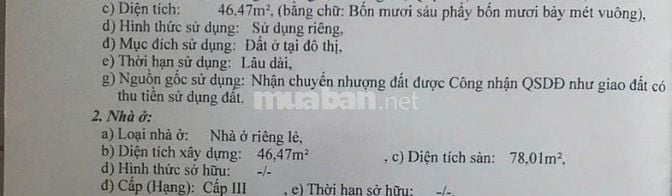 Chính chủ Hẻm lớn 68 HànHảiNguyên, 2 bước ra mặt tiền đường 3/2  