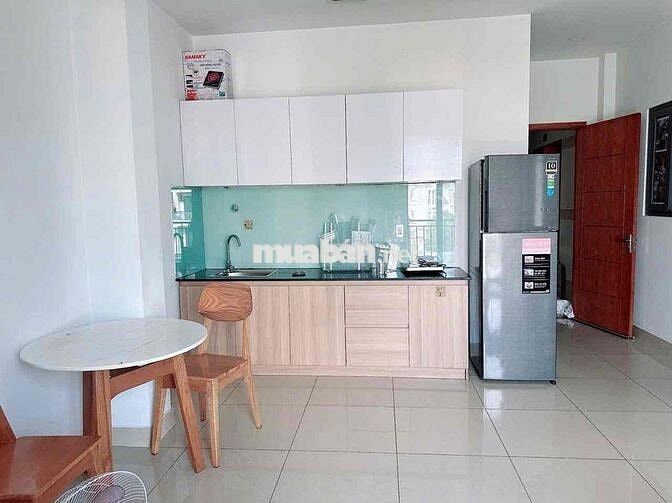 CĂN HỘ DỊCH VỤ MINI FULL NỘI THẤT – 2PN, 1WC, BẾP RIÊNG, BAN CÔNG THOÁ