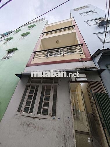 NHÀ 2 MẶT TIỀN - 2 BAN CÔNG TRƯỚC SAU - 4PN _