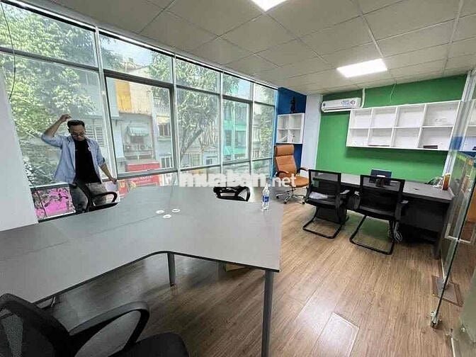 CHO THUÊ TOÀ NHÀ FULL KÍNH GÓC 2 MẶT TIỀN , NGUYỄN THÁI BÌNH , TB