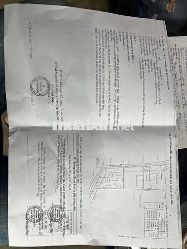 Cần bán đất thổ cư . Đường thông 6m . DT 5,2x16,6