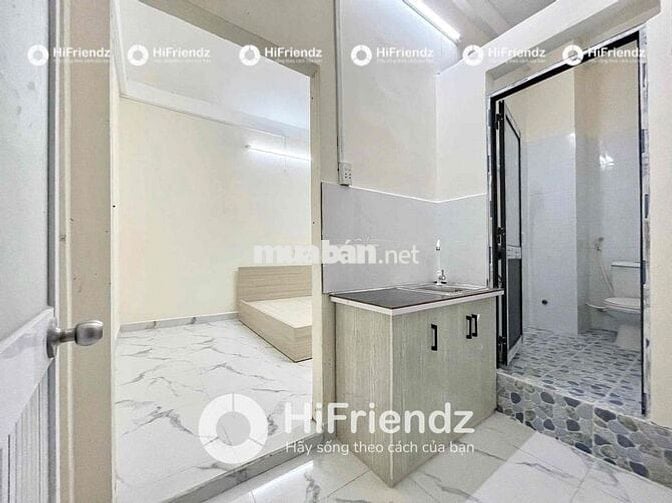 STUDIO 1 PHÒNG NGỦ TÁCH BẾP FULL NỘI THẤT MỚI XÂY