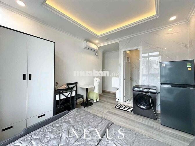 KHAI TRƯƠNG CHDV FULL NỘI THẤT, NGAY PHẠM VĂN ĐỒNG, Máy giặt riêng