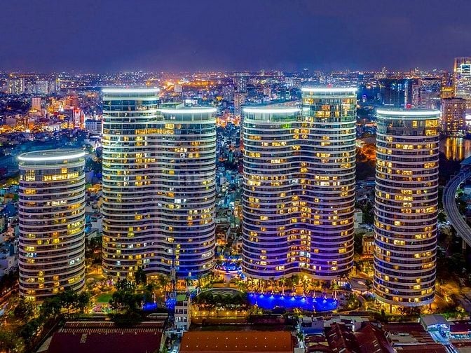 Căn hộ City Garden Bình Thạnh bán gồm 2 phòng ngủ diện tích 108m2