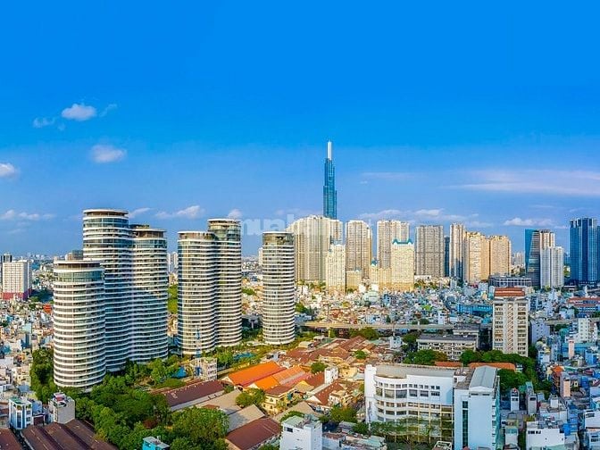 Căn hộ City Garden Bình Thạnh bán gồm 2 phòng ngủ diện tích 108m2