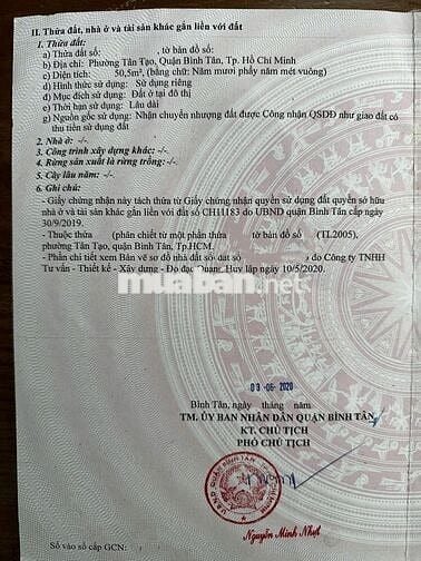 Bán lô đất trống khu Tên Lửa, khu dân cư nội bộ, yên tĩnh, ngay TL10