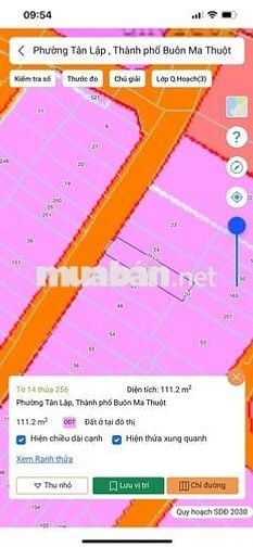 💥  ĐẤT MẶT ĐƯỜNG BÊ TÔNG - GẦN KS MƯỜNG THANH BMT