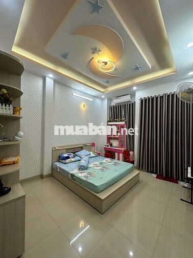 Bán nhà Mặt Tiền 60m2 (4mx15m), 4 tầng 4 PN, KDC Cao Lỗ 12.x Tỷ Quận 8