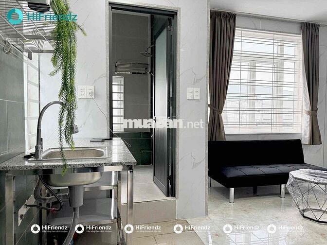 PHÒNG STUDIO FULL NỘI THẤT NẰM NGAY NGÃ TƯ THỦ ĐỨC