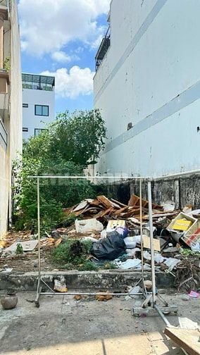 Bán đất 111,9m2 ( 4.5 x 24.86 ) , mặt đường 12m , vỉa hẻ 2m , 