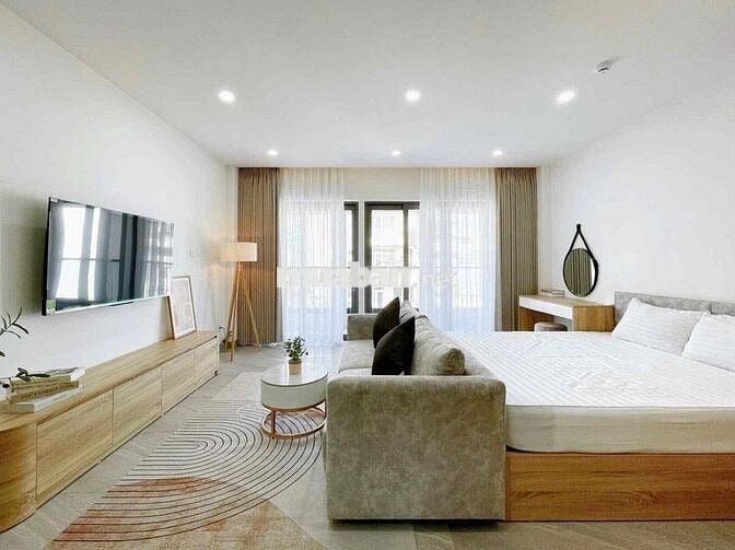 CĂN HỘ 1PN CAO CẤP BANCONG, NGAY ĐƯỜNG TRẦN HƯNG ĐẠO - BẾN THÀNH Q1