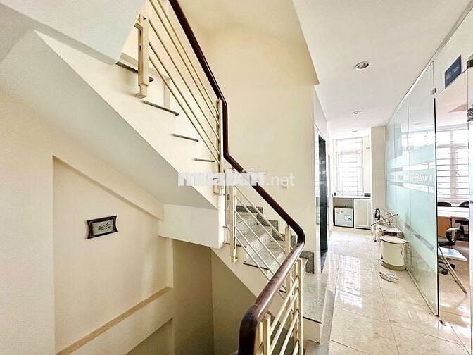 🆘CHO THUÊ TÒA VĂN PHÒNG PHẠM NGŨ LÃO🆘9X14m HẦM +5 TẦNG+THANG MÁY +PCCC