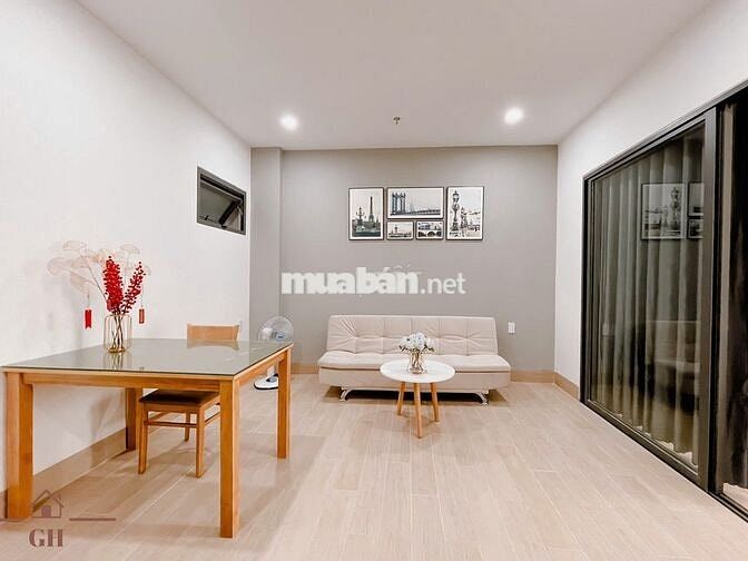 CHO THUÊ CĂN HỘ 1 PHÒNG NGỦ (42M2) FULL NỘI THẤT GẦN CẦU HOÀ XUÂN