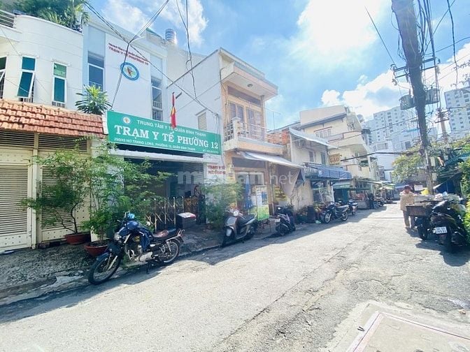 BÁN CHDV HẺM XE TẢI THÔNG, 4 TẦNG, NƠ TRANG LONG, BÌNH THẠNH, 16,5 T.Y