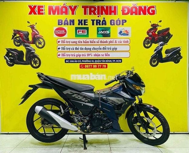 Suzuki Satria F150 hỗ trợ góp trả 30% nhận cavet