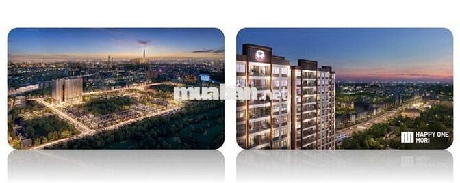 Chính thức nhận booking Happy One Mori Bình Dương hồ Chí Minh