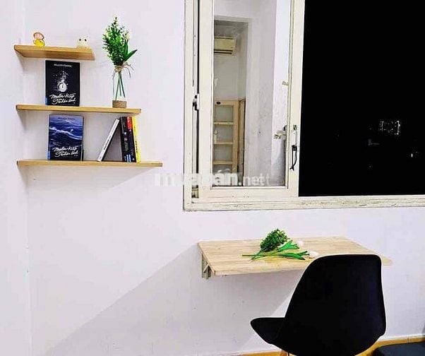 Căn hộ mini Full nội thất cửa sổ lớn kế cầu Nguyễn Văn Cừ