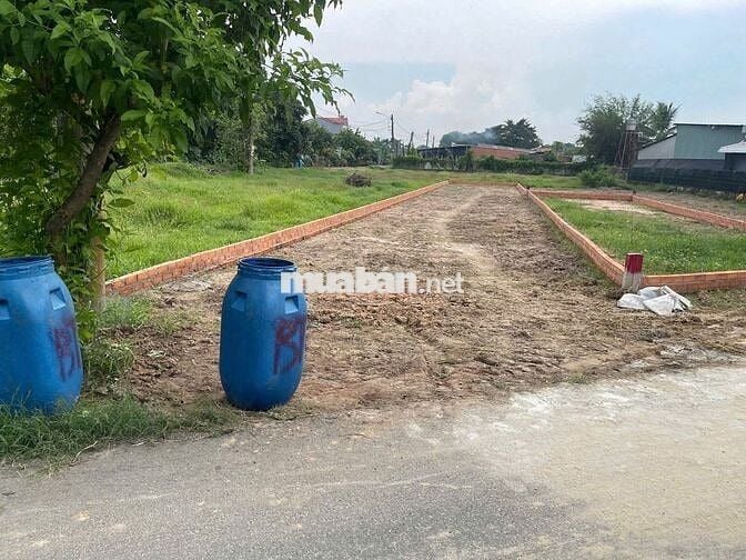 BÁN ĐẤT THỔ CƯ MẶT TIỀN NHỰA 12M TÂN AN HỘI - SHR