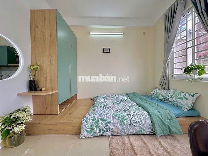 1PN NGAY CHỢ GÒ VẤP, EMART, IUH, VĂN LANG, PHẠM VĂN ĐỒNG FULL NEW