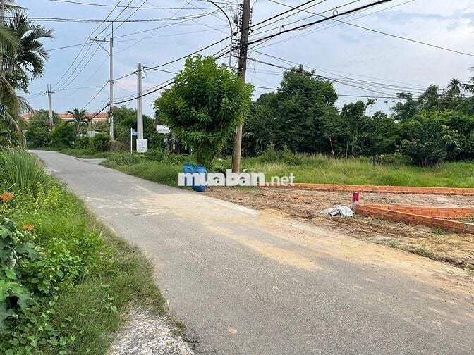 BÁN ĐẤT THỔ CƯ MẶT TIỀN NHỰA 12M TÂN AN HỘI - SHR