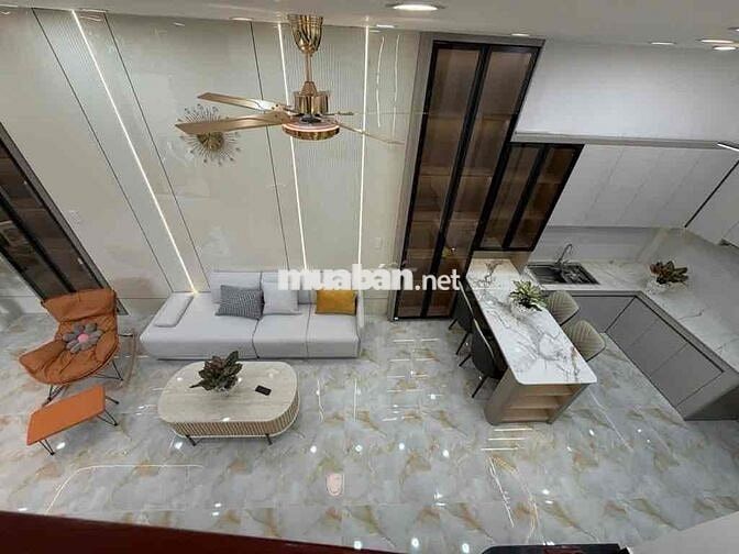 TRUNG TÂM GÒ  VẤP NHÀ MỚI ĐẸP Ở NGAY . DTSD 168 M2 -NHÀ 4 TẦNG VỚI 4PN