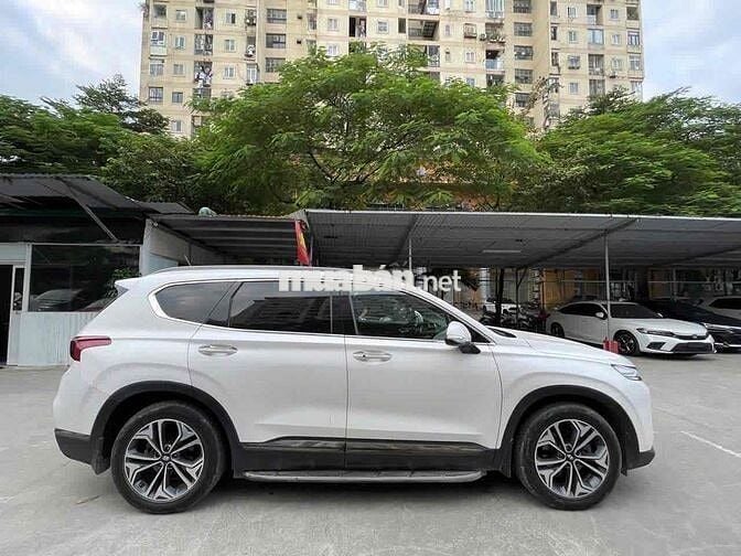 Santafe 2.4L xăng cao cấp sx 2020 màu trắng