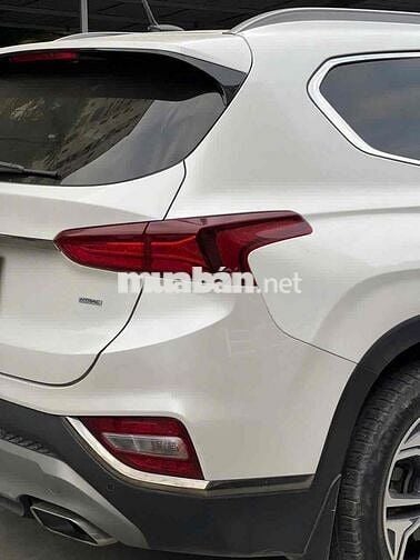 Santafe 2.4L xăng cao cấp sx 2020 màu trắng