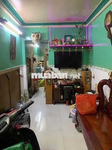 BÁN NHÀ HẺM 125 XE BA GÁC NGANG 2,5m x Dài 12m